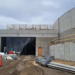 Entry Drive Retaining Wall