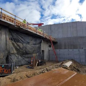 Service Yard Construction