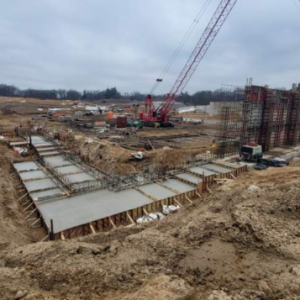 Tennis Building Footing